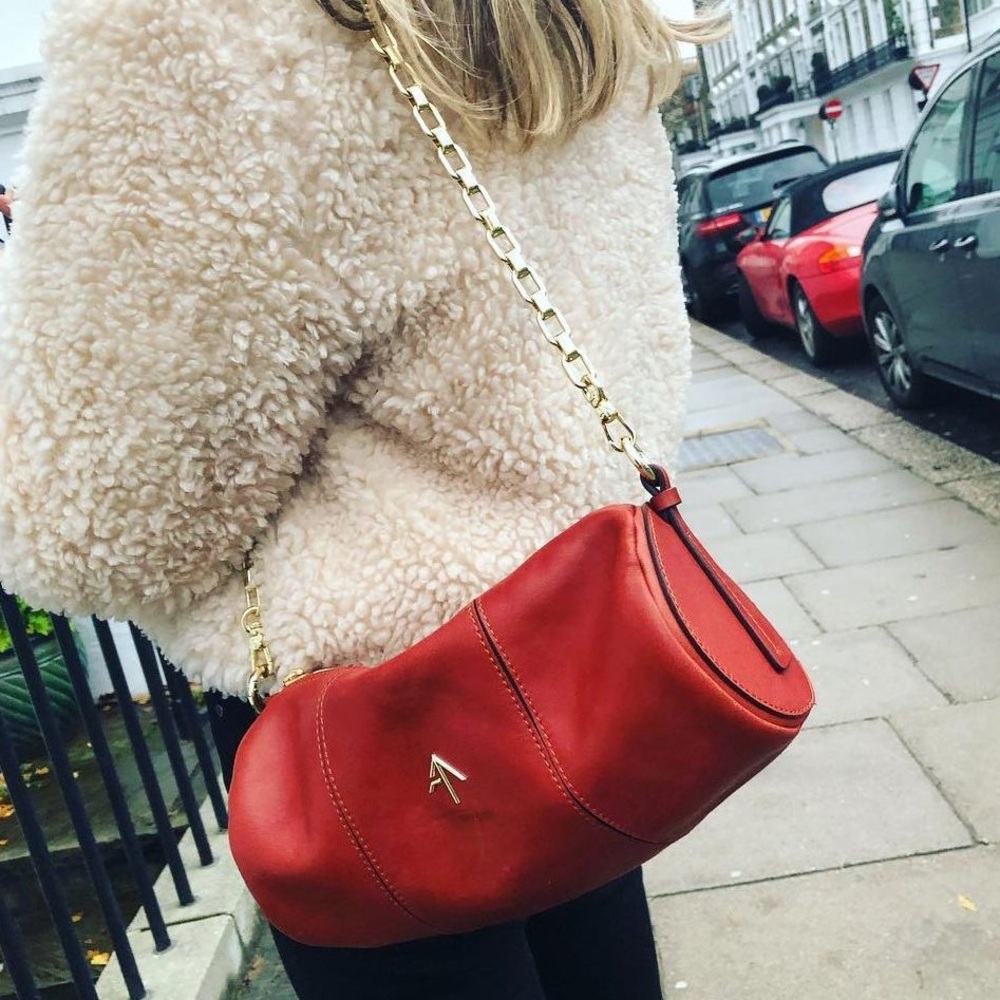 SALE！！MANU ATELIER cylinder bag